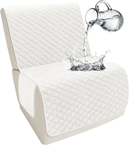 Miniatura 58 de Arfntevss Fundas para sofá seccional reclinable para sofá seccional en forma de L, funda antideslizante lavable para sofá reclinable con forma de L