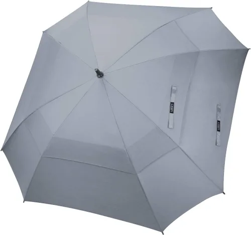 Miniatura 9 de G4Free Paraguas de golf extra grande de 62/68 pulgadas, cuadrado, ventilado, resistente al viento, apertura automática, doble toldo de gran
