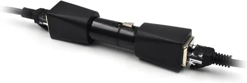 Miniatura 7 de (4 unidades) macho adaptador XLR de 3 pines Conector DMX a RJ45 a Ethernet, negro