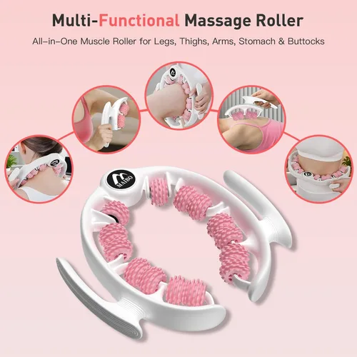 Miniatura 2 de MAIBO - Removedor de celulitis para piernas, rodillo de celulitis, herramienta de masaje de drenaje linfático, rodillo muscular de piernas
