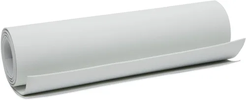 Bright Creations Rollo de espuma EVA Craft de 0.079 in - 13.7x39 pulgadas, color blanco, hoja de espuma de alta densidad y formable para artes y