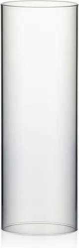 Miniatura 29 de WGVI Funda para portavelas Hurricane, ancho de 2 pulgadas, altura de 12 pulgadas, portavelas cilíndrico de vidrio transparente, tubo de chimenea