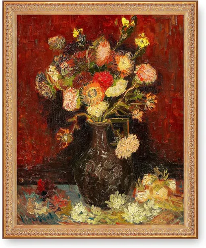 Miniatura 39 de A&T ARTWORK Noche estrellada sobre el Ródano de Vincent Van Gogh. Tamaño del marco: 36 x 30 pulgadas, tamaño de la imagen: 30 x 24 pulgadas