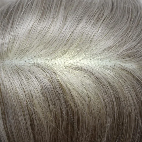 Miniatura 324 de Sistema de reemplazo de cabello de encaje francés para hombre, piezas de cabello de aspecto natural, encaje frontal, negro, marrón, rubio, gris