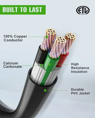 Miniatura 4 de SCITOO Adaptador de cable de alimentación RV Y-Split, hembra de 50 amperios a (1) 30 amperios - (1) adaptador macho RV de 15 amperios, adaptador