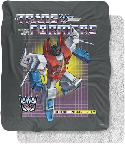 Miniatura 9 de Transformers Bumblebee Silky Touch Sherpa Back Manta súper suave