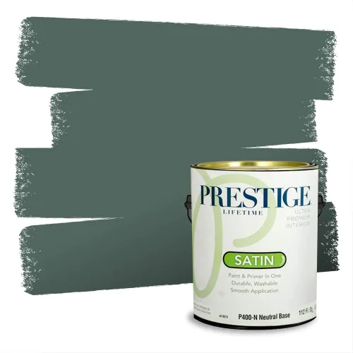 Miniatura 1514 de Prestige Paints - pintura de exterior y pintura de imprimación en una, E100-T-6006-10AVP