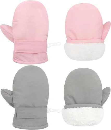 Miniatura 49 de QikQik Guantes de invierno impermeables para niños pequeños - Guantes de nieve para bebés