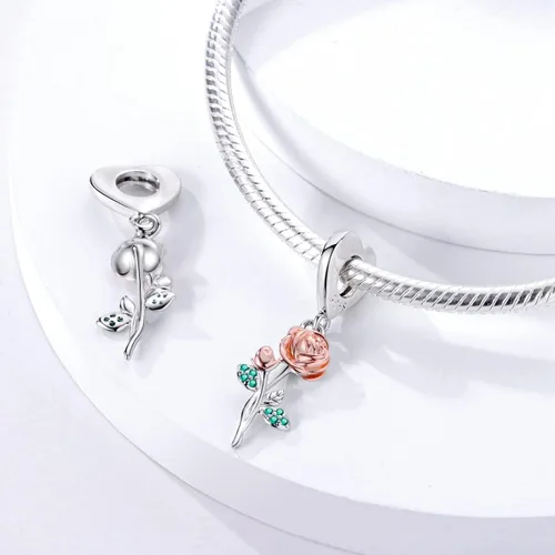 Miniatura 3 de Hapour 925 Sterling Silver Charms for Bracelets Necklace European Jewelry Pendant Beads Charm for Women Mom