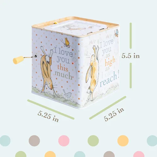 Miniatura 11 de KIDS PREFERRED Guess How Much I Love You - Liebre castaña Nutbrown Jack-in-The-Box - Juguete musical para bebés