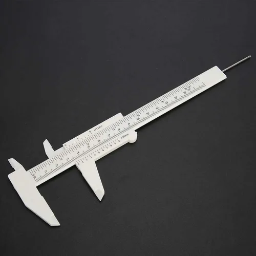 Miniatura 8 de Regla de cejas, Microblading Ruler Mak USp Herramienta de medición de cejas Microblading DIY Plantilla Microblading Medidor de Microblading