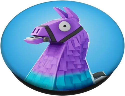 Miniatura 2 de Fortnite Soporte Llama PopSockets para teléfonos inteligentes y tabletas: PopGrip intercambiable