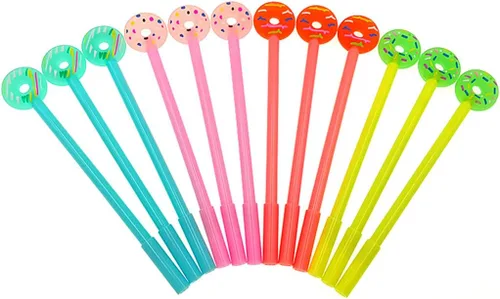 Miniatura 9 de ALIMITOPIA 12pcs Gel Pen Black Ink Zanahoria Roller Marker Pen (Carrot Styling)