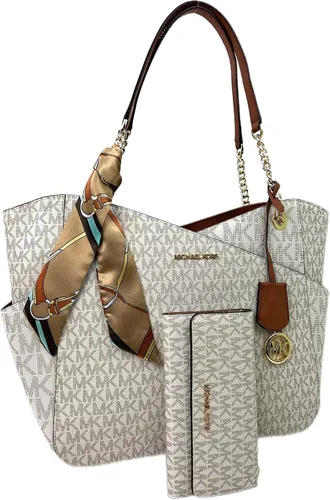 Miniatura 2 de Michael Kors Jet Set - Cartera de viaje con cadena grande para el hombro