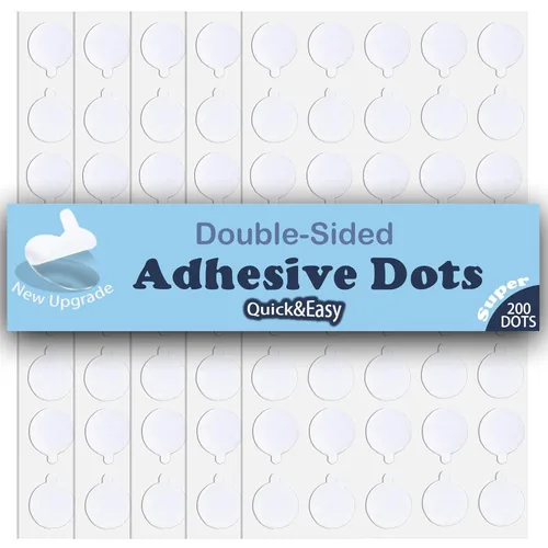 Miniatura 9 de Masilla de montaje para pósteres, puntos adhesivos de doble cara, masilla de museo, puntos adhesivos extraíbles para globos, colgar en la pared