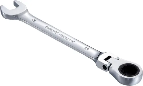 Miniatura 16 de KATUR Juego de llaves de trinquete de 0.748 in, llave combinada de trinquete flexible de acero al cromo vanadio (0.748 in)