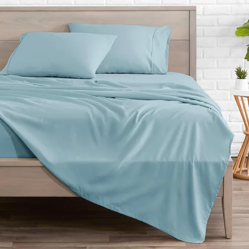 Miniatura 2 de Bare Home Juego de sábanas tamaño Full - Microfibra ultrasuave de lujo 1800 - Sábanas de cama - Doble cepillado - Bolsillos profundos - Ajuste fácil