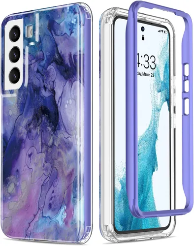 Miniatura 12 de Esdot Funda para Samsung Galaxy S22, Grado Militar Aprobada en Prueba de Caída de 21 pies, Cubierta Resistente con Diseños de Moda para Mujeres