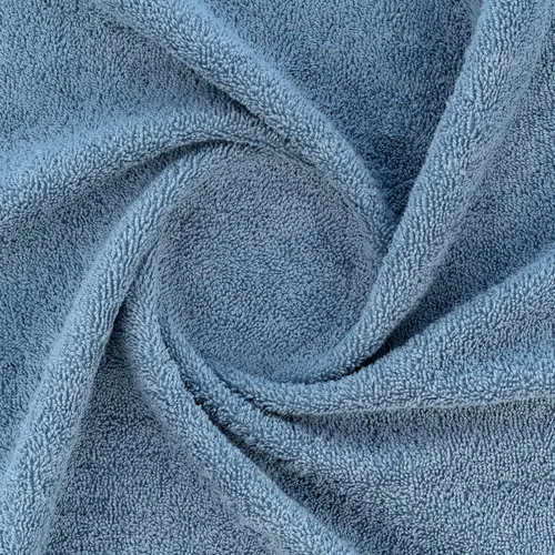 Miniatura 7 de CASA COPENHAGEN Solitaire 6Pcs 100% Egyptian Cotton Large Designer Towels Gift Set- Dusty Blue, 600GSM, 2Bath 2Hand 2Washcloths, Bath Towels for