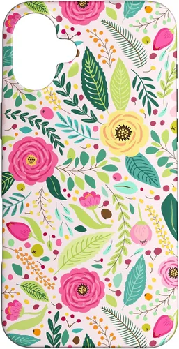 Miniatura 23 de Spring Flower Modern Colorful Cute Garden Botanical Floral Case for iPhone 17