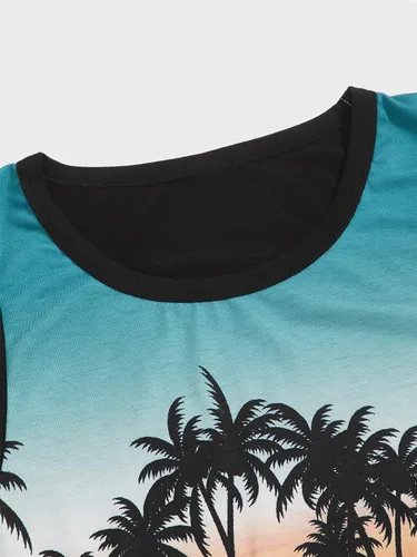 Miniatura 3 de Milumia Conjunto de dos piezas para hombre, camiseta sin mangas y pantalones cortos con cordón