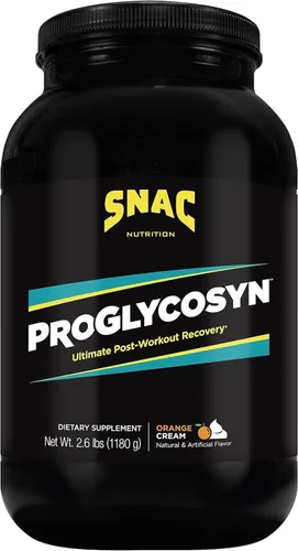 SNAC Proglycosyn - Suplemento en polvo – Fórmula de recuperación para después del entrenamiento para hombres y mujeres, proteína de suero para el