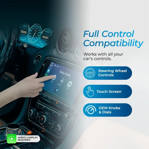 Miniatura 5 de AutoSky Adaptador inalámbrico CarPlay 2025 Pro Edition - Adaptador inalámbrico CarPlay más rápido y compacto de fábrica con cable CarPlay Cars
