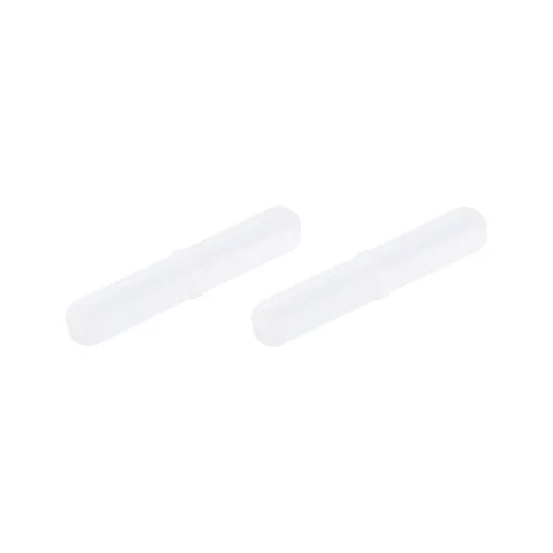 MECCANIXITY Agitador magnético mezclador barra de agitación 50 mm (1.97 ") x9mm con forma de anillo PTFE recubrimiento imán blanco para laboratorio