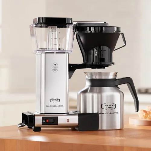 Miniatura 2 de Moccamaster 79212 KBTS Cafetera de color plateado pulido, con jarra térmica, rinde 8 tazas