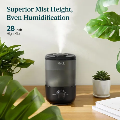 Miniatura 5 de LEVOIT Humidificador ultrasónico de niebla fría con llenado superior Classic 160, súper fácil de llenar y limpiar, funcionamiento silencioso