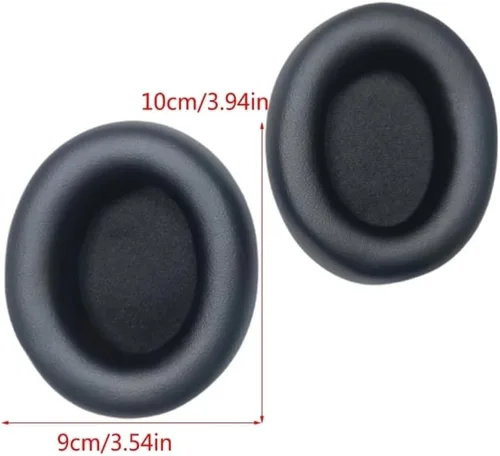 Miniatura 2 de Almohadillas de repuesto Studio Pro para Beats Studio Pro con cancelación de ruido, funda de espuma suave, orejeras de cuero de proteína, pieza