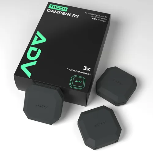 Miniatura 18 de ADV Tennis Amortiguador con tacto personalizado, paquete de 3, amortiguador de raqueta para reducir la vibración, aliviar los síntomas de lesiones