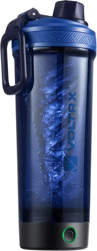 Miniatura 9 de VOLTRX Botella agitadora, mezclador eléctrico recargable de proteínas USB C de galio, tazas agitadoras para batidos de proteínas y reemplazo de Palta