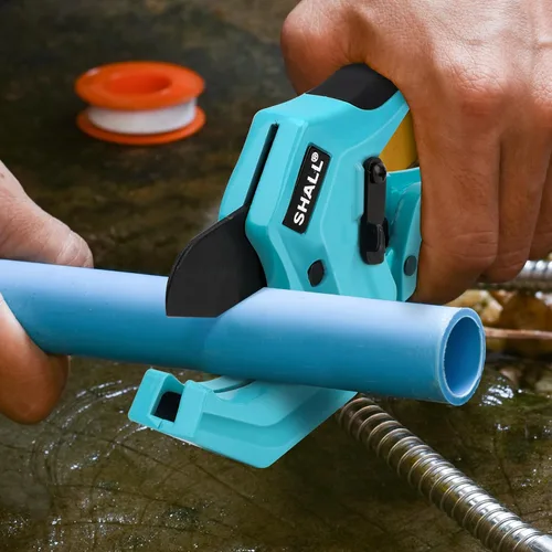 Miniatura 7 de SHALL Cortador de Tubo de PVC, Corta hasta 2-1/2 Pulgadas, Herramienta de Corte de Tubo de Ratón de Aluminio de Alta Resistencia para PVC, PPR, PE