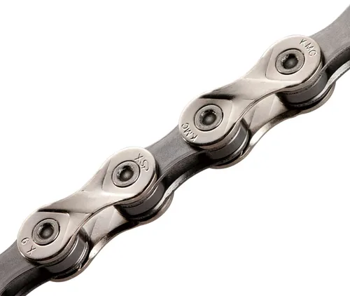 Miniatura 4 de KMC Cadena X9 de 9 velocidades, plata/gris, 122 eslabones
