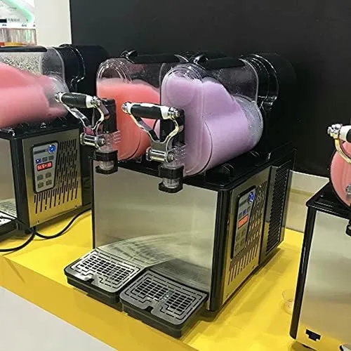 Miniatura 5 de Máquina comercial del aguanieve del hielo 3L, máquina congelada del aguanieve del hielo de Margarita del batido del jugo Máquina del aguanieve