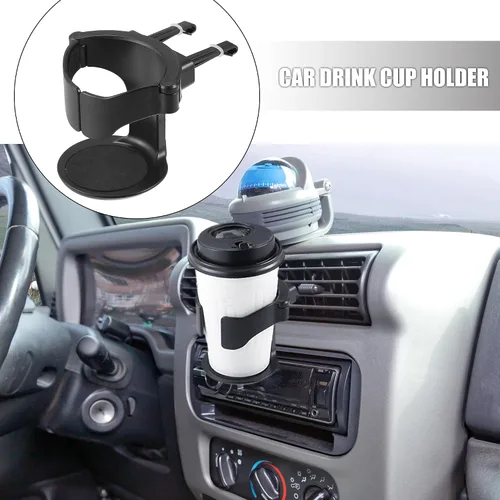 Miniatura 2 de X AUTOHAUX 2 uds. Soporte para taza de bebida de agua para automóvil, ajustable, universal, para coche, barco, caravana, caravana, caravana, caravana