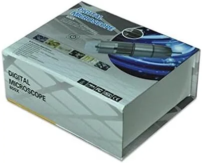 Miniatura 5 de BANGWEIER Microscopio digital USB portátil 20X ~ 800X aumento mini microscopio cámara lupa con soporte