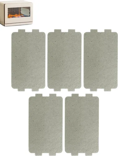 Miniatura 10 de 2 piezas de cubierta de guía de ondas, hoja de mica universal para horno microondas, corte a medida, 108 mm x 99 mm