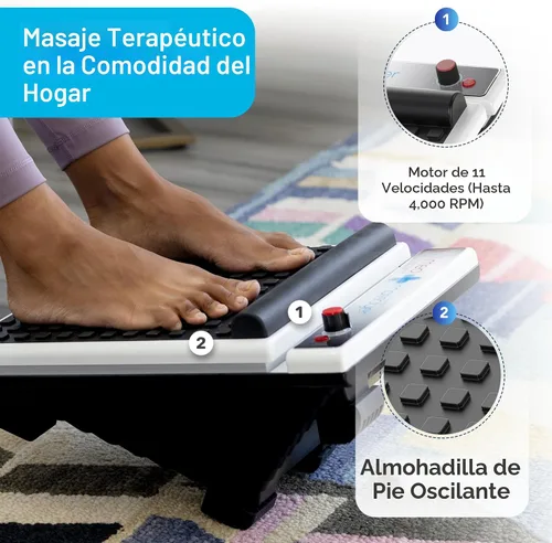 Miniatura 2 de Masajeador de pies de 11 velocidades MMF06 MedMassager
