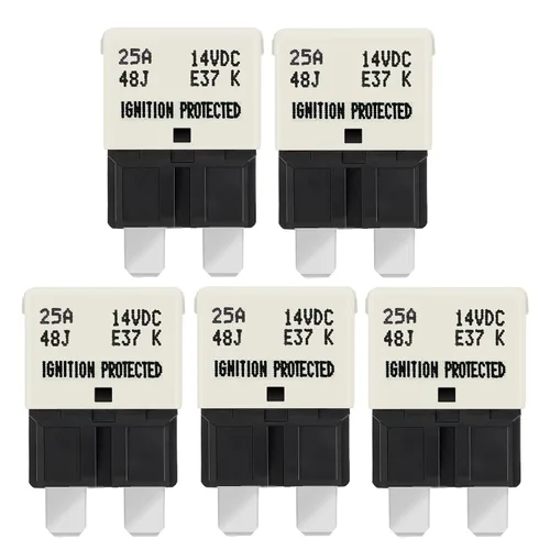 Miniatura 37 de GLOSO Disyuntores ATC/ATO de perfil bajo con reinicio automático E37 (T1) (30A - 3 unidades)