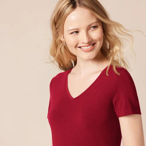 Miniatura 453 de Amazon Essentials Women's Regular-Fit Short-Sleeve Crewneck T-Shirt