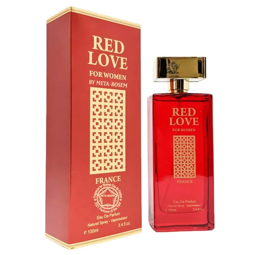 J & H VARIETY PERFUME RED LOVE para mujer, Eau de Parfum en aerosol natural | Notas florales y jazmín Fragancia fresca femenina, todo tipo de piel,