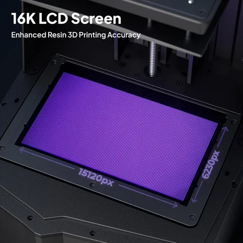 Miniatura 2 de ELEGOO Saturn 4 Ultra 16K Resina 3D Impresora 3D con 10" 16K Mono LCD y tapa abatible, calentamiento inteligente del tanque a 86.0 °F, impresión