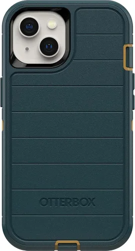 Miniatura 10 de OtterBox Serie Defender Edición sin pantalla para iPhone 13 (solo) - Solo estuche - Protección contra microbios - Empaque no minorista - Negro
