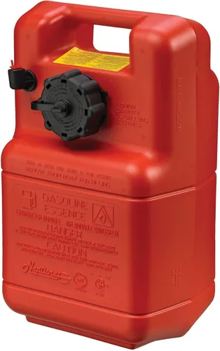 Miniatura 10 de Scepter Bidón de Gas Marino Portátil de 6 Galones, Tanque de Combustible para Barco con Tapa Ventilada de 2 Vías, Indicador de Combustible Integrado
