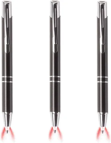 Miniatura 9 de Bolígrafo con luz, bolígrafo iluminado, bolígrafos iluminados brillantes para escribir en la oscuridad, linterna de luz LED, bolígrafo de enfermeras