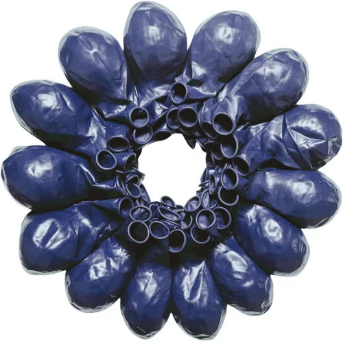 Paquete de 90 globos azul marino de 18 pulgadas, globos grandes azul real para decoraciones de fiestas y eventos