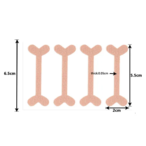 Miniatura 6 de Tratamiento de uñas encarnadas, 50 parches correctores de uñas encarnadas, calcomanías de corrección de uñas de los pies, herramienta profesional