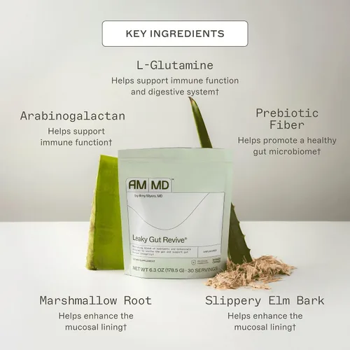 Miniatura 3 de Amy Myers MD Leaky Gut Revive - Sin gluten y sin lácteos - Mezcla botánica para un apoyo intestinal saludable - Apoyo a la salud gastrointestinal